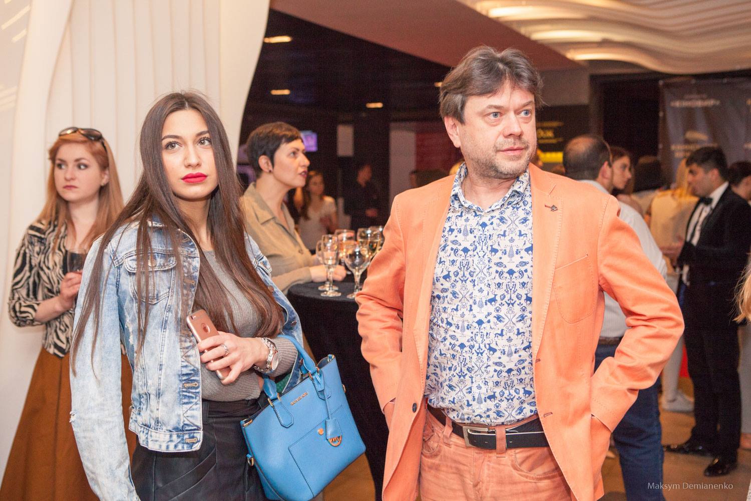 Остап Ступка с женой Дашей